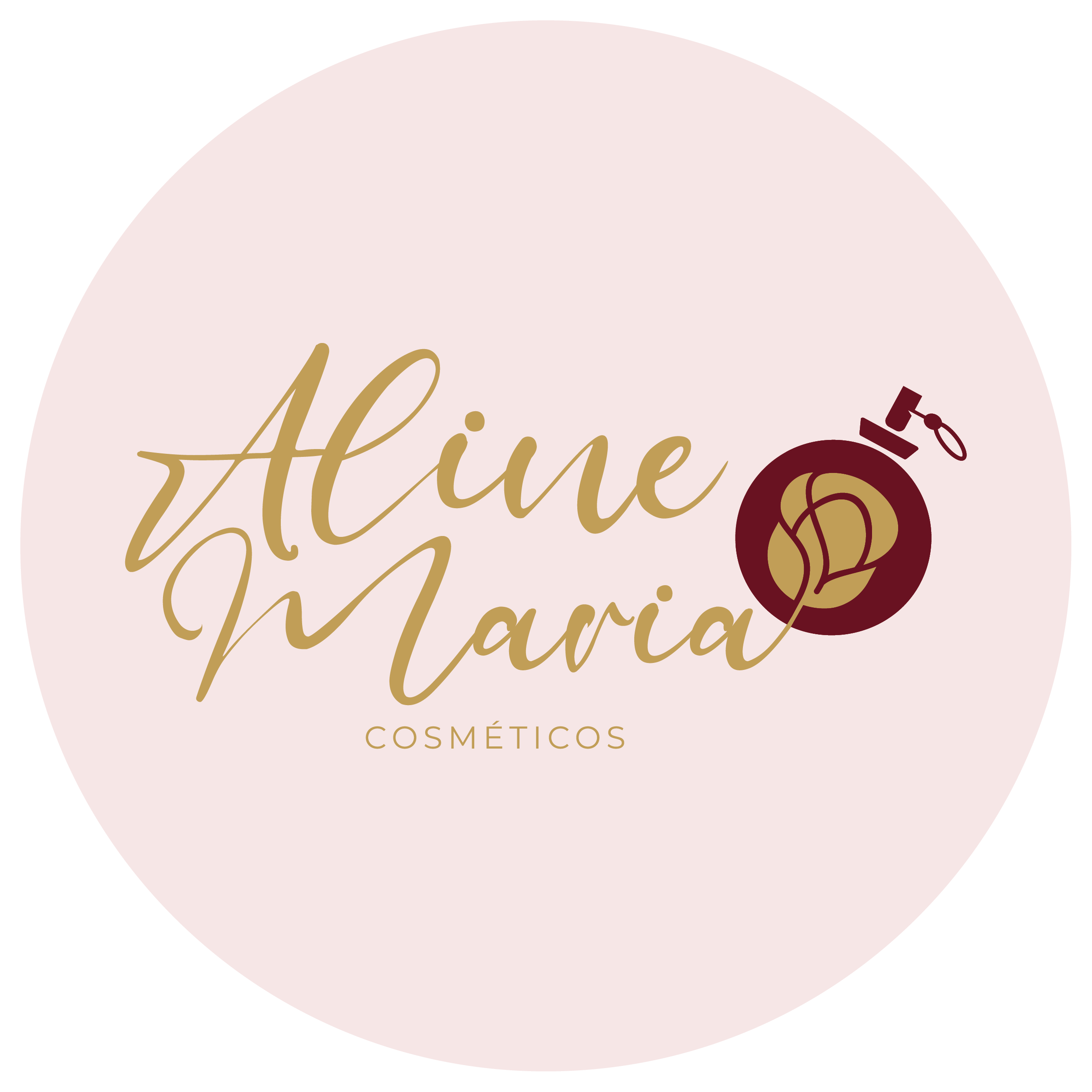Aline_Maria_Cosmeticos_Logo