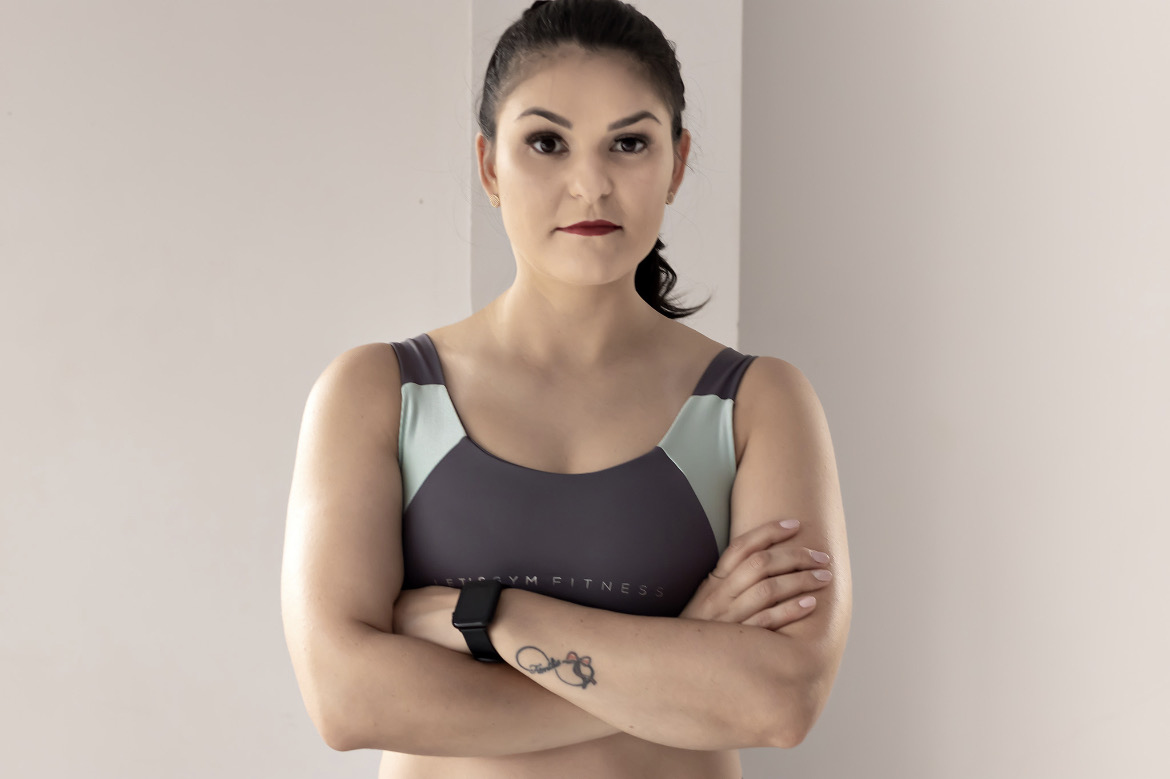 Prof.ª de Educação Física Jéssica Sandi